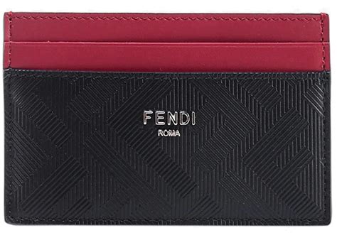 fendi card holder black|Fendi card holder price.